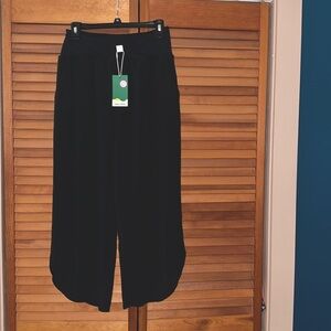 Breezeful™ High Waisted Crossover Side Pocket Quick Dry Resort Pants - Halara